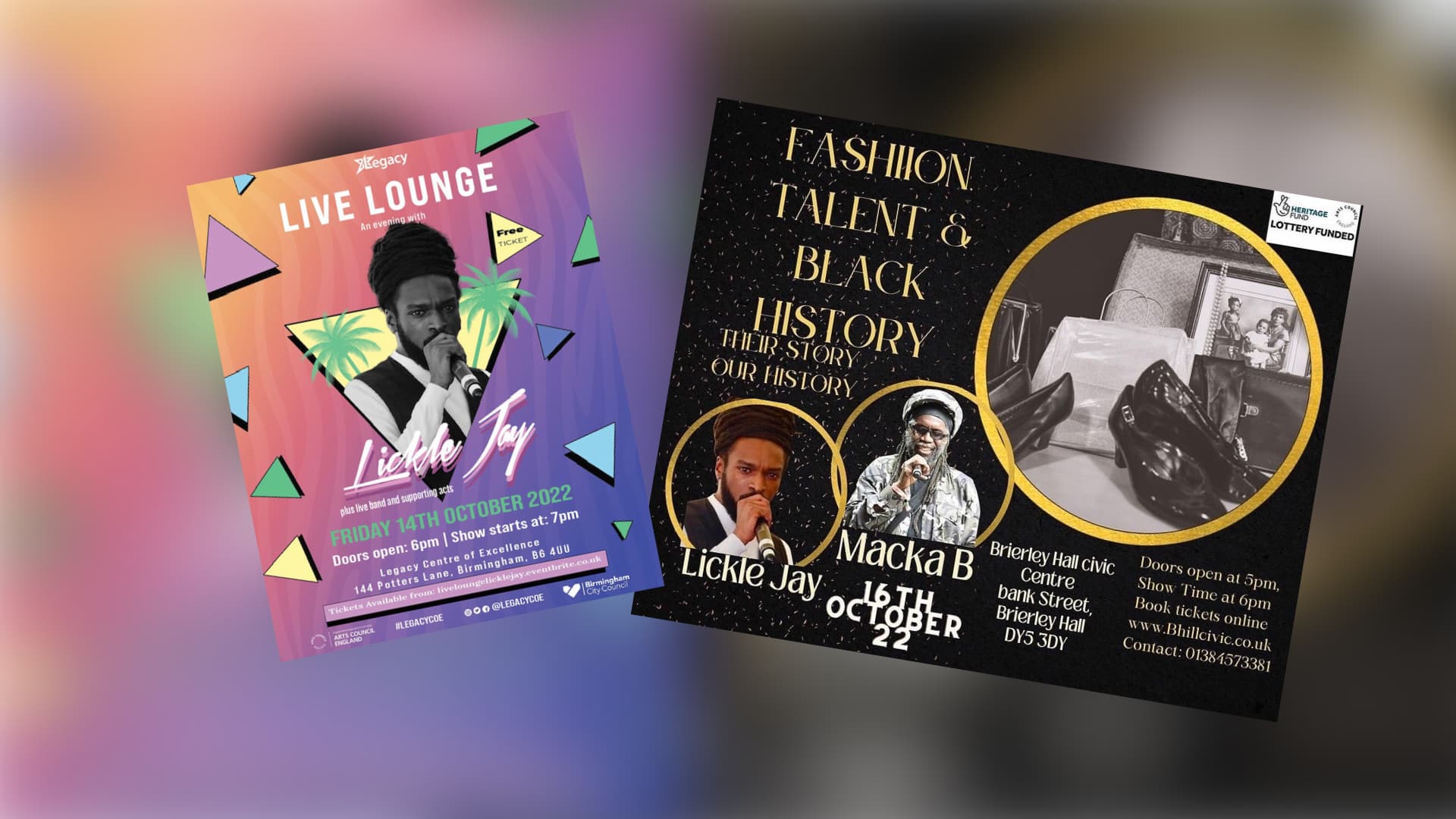 Lickle Jay October Performances